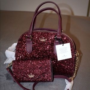 Kate Spade Laurel Way Glitter Crossbody (Mini)